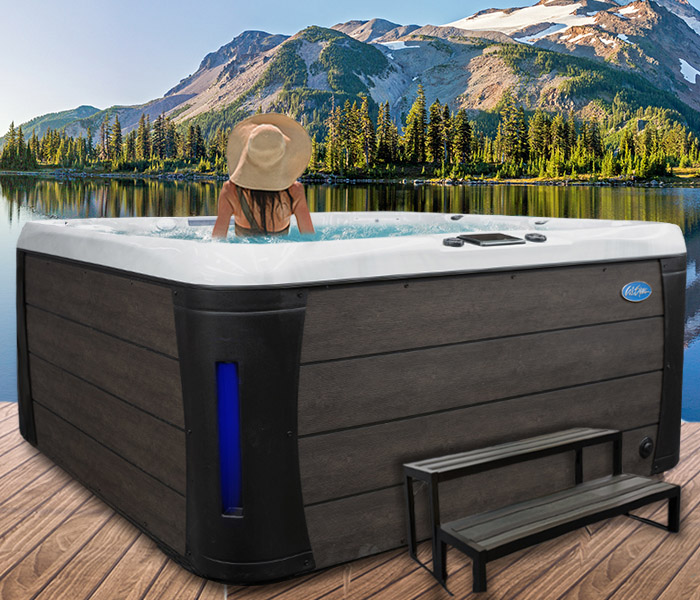 Calspas hot tub being used in a family setting - hot tubs spas for sale Tamarac